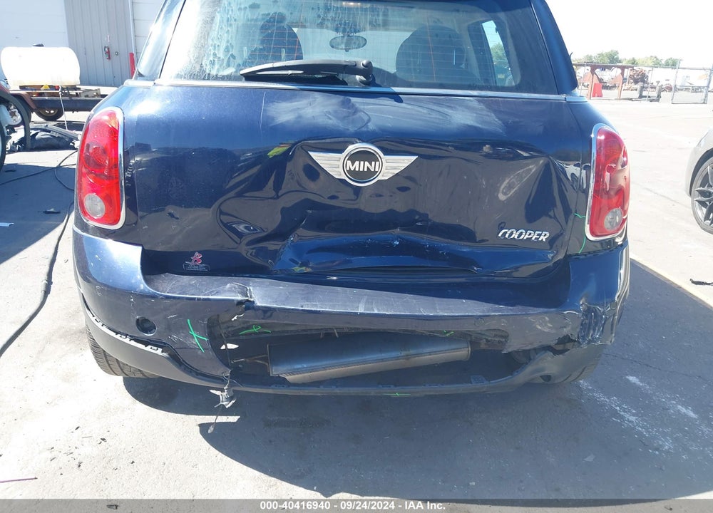 2011 MINI COOPER COUNTRYMAN VIN: WMWZB3C51BWM01225