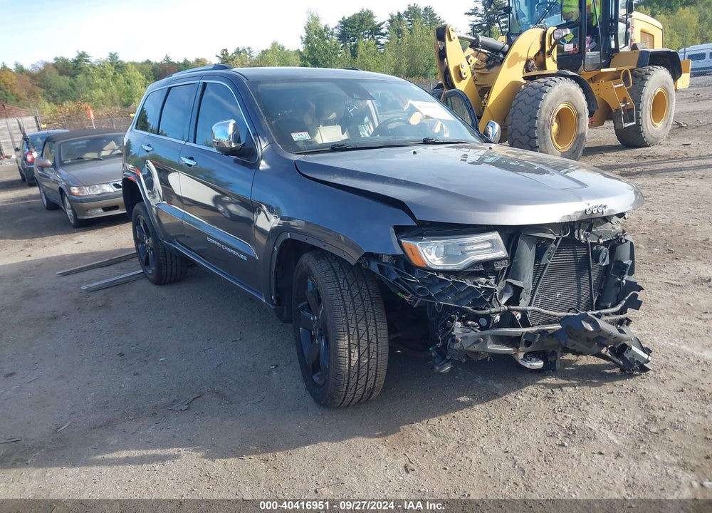 2014 JEEP GRAND CHEROKEE OVERLAND VIN: 1C4RJFCG0EC168971