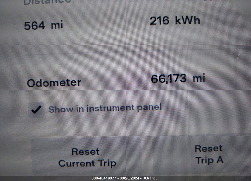 2016 TESLA MODEL X VIN: 5YJXCAE43GFS00583