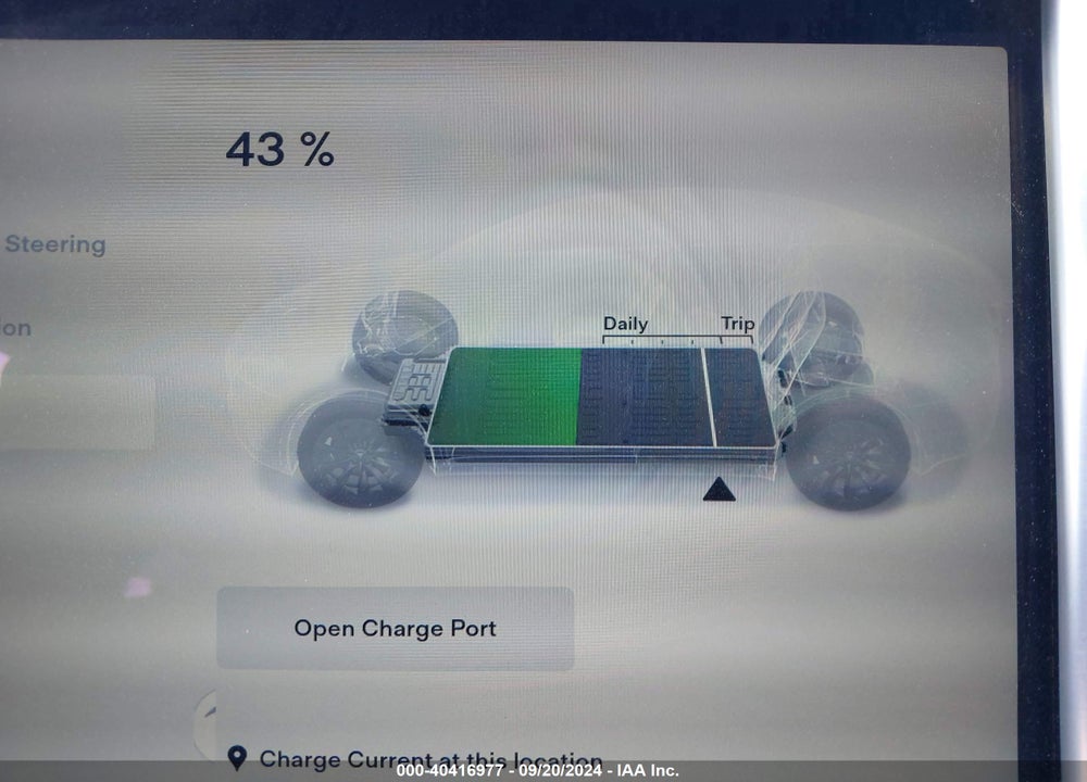 2016 TESLA MODEL X VIN: 5YJXCAE43GFS00583