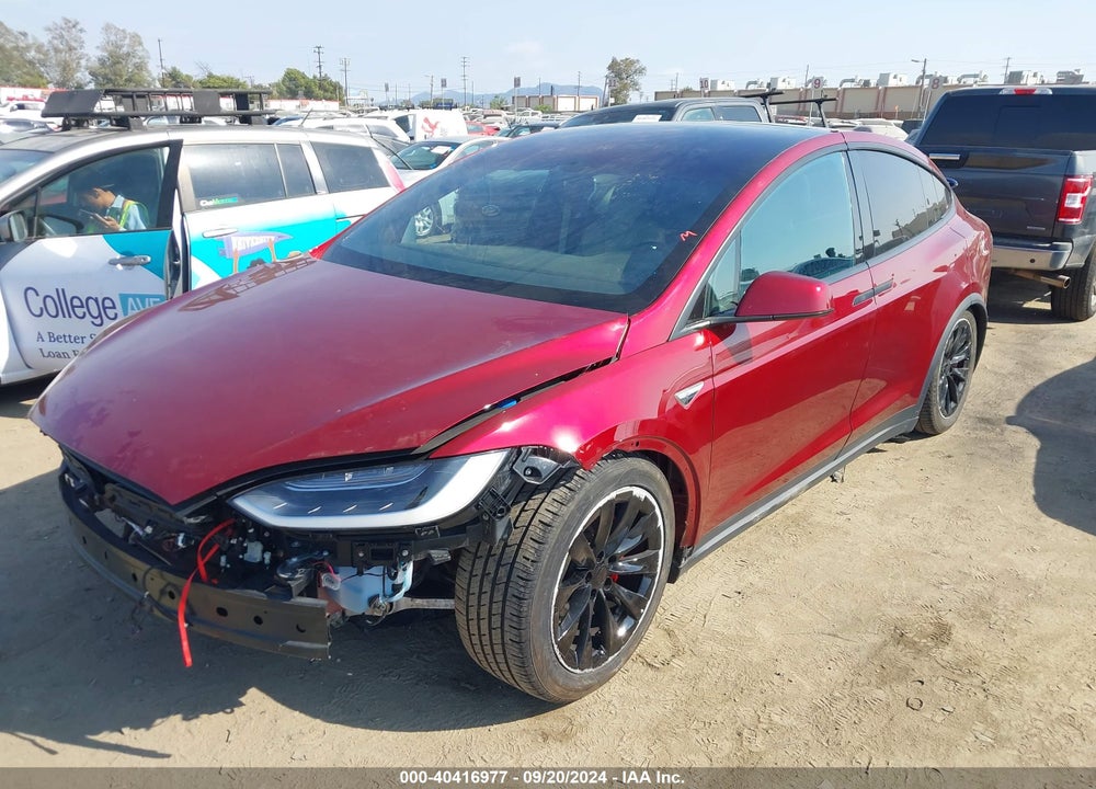 2016 TESLA MODEL X VIN: 5YJXCAE43GFS00583