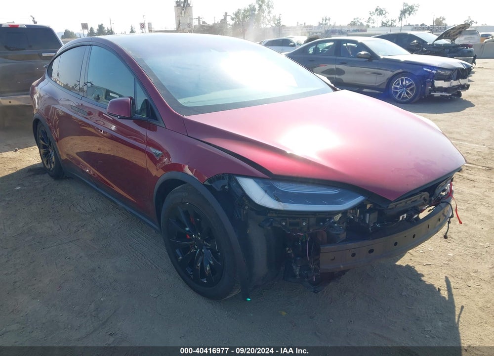 2016 TESLA MODEL X VIN: 5YJXCAE43GFS00583