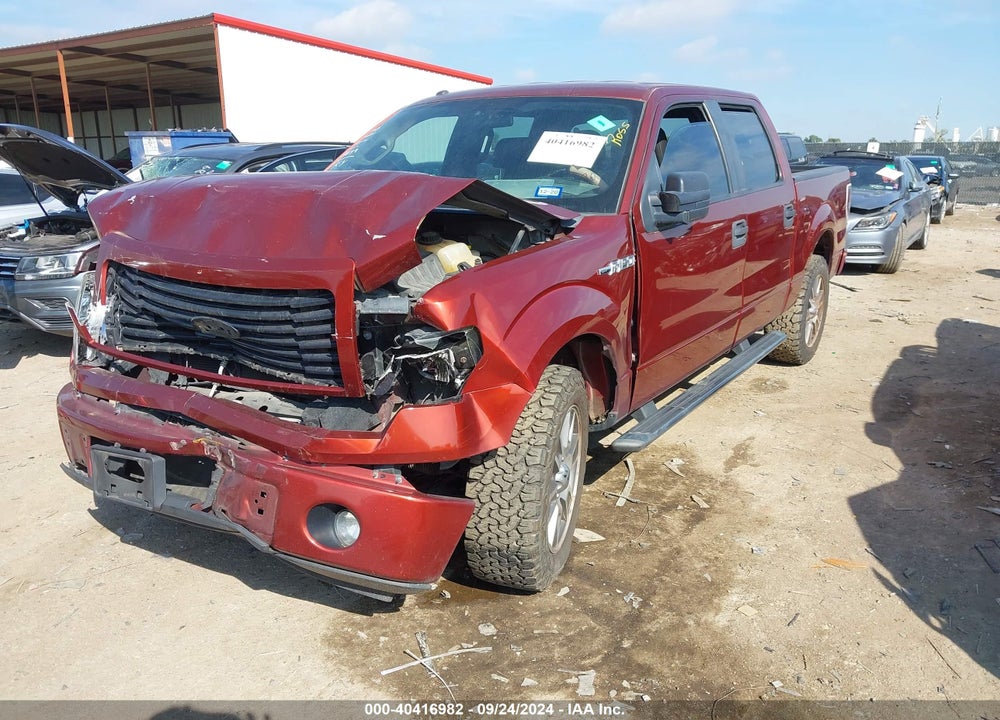 2014 FORD F-150 STX VIN: 1FTFW1CF3EKF72481