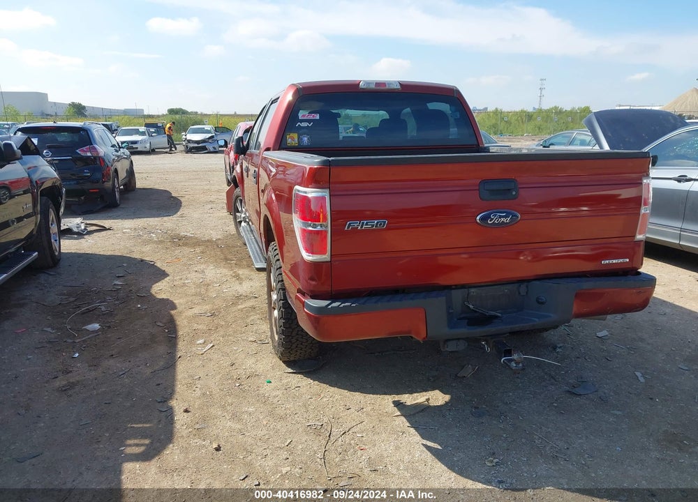 2014 FORD F-150 STX VIN: 1FTFW1CF3EKF72481