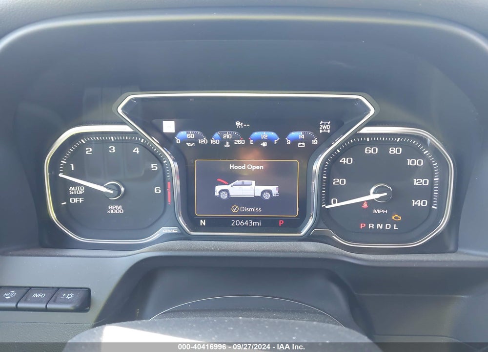 2020 GMC SIERRA 1500 4WD SHORT BOX DENALI VIN: 3GTU9FEL5LG362273