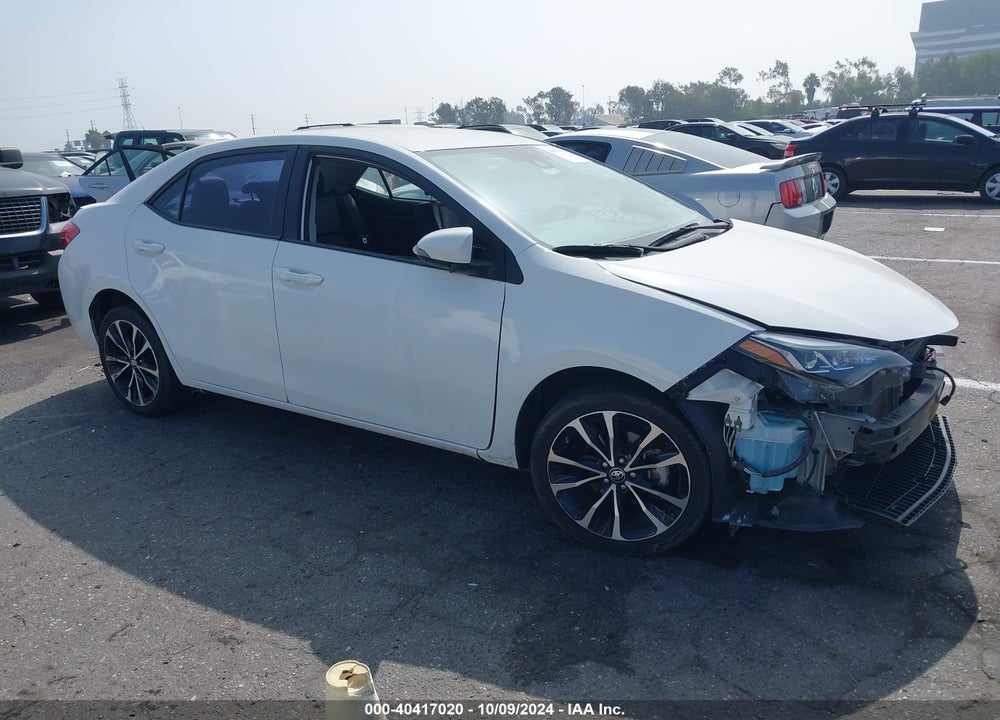 2019 TOYOTA COROLLA SE VIN: 5YFBURHE7KP944453