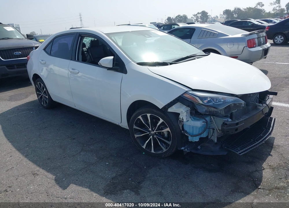 2019 TOYOTA COROLLA SE VIN: 5YFBURHE7KP944453