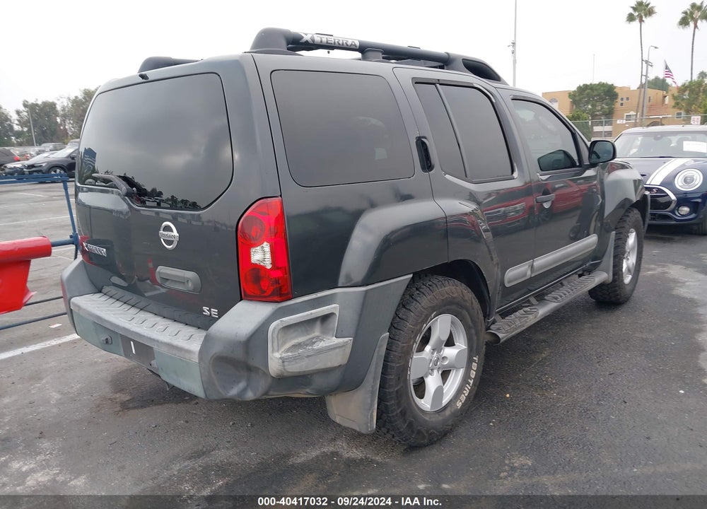 2006 NISSAN XTERRA SE VIN: 5N1AN08U36C503361