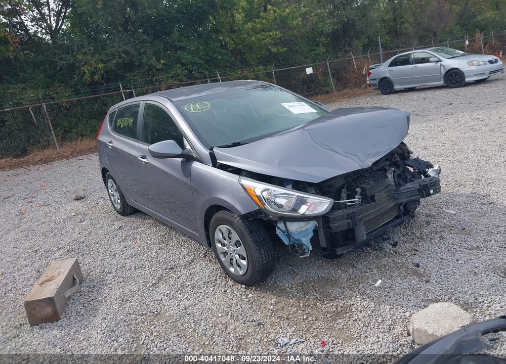 2017 HYUNDAI ACCENT SE VIN: KMHCT5AE0HU307700