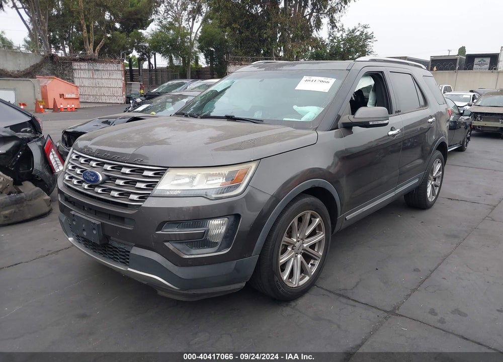 2016 FORD EXPLORER LIMITED VIN: 1FM5K7F80GGA27184