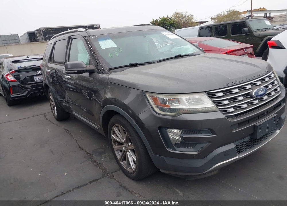 2016 FORD EXPLORER LIMITED VIN: 1FM5K7F80GGA27184