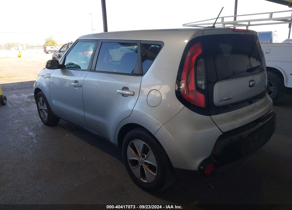 2016 KIA SOUL VIN: KNDJP3A53G7868135