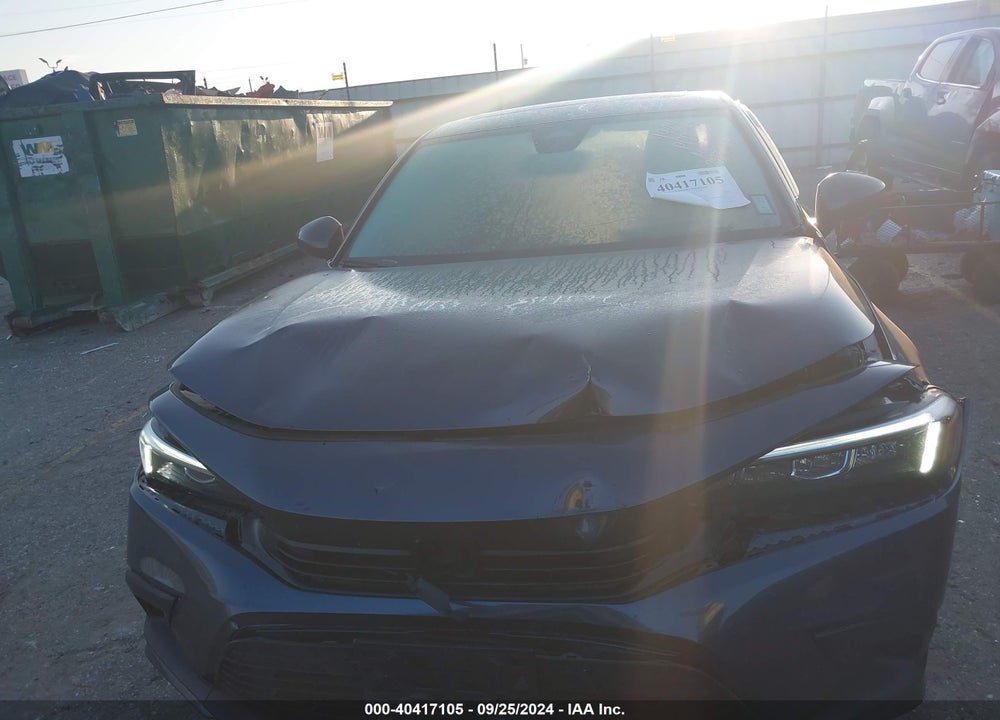 2022 HONDA CIVIC EX VIN: 2HGFE1F71NH312841