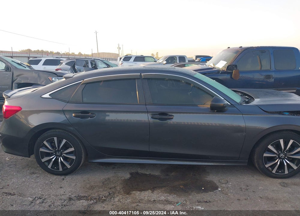 2022 HONDA CIVIC EX VIN: 2HGFE1F71NH312841