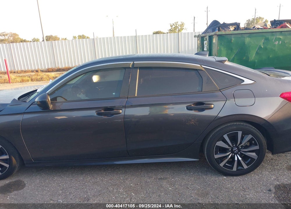 2022 HONDA CIVIC EX VIN: 2HGFE1F71NH312841