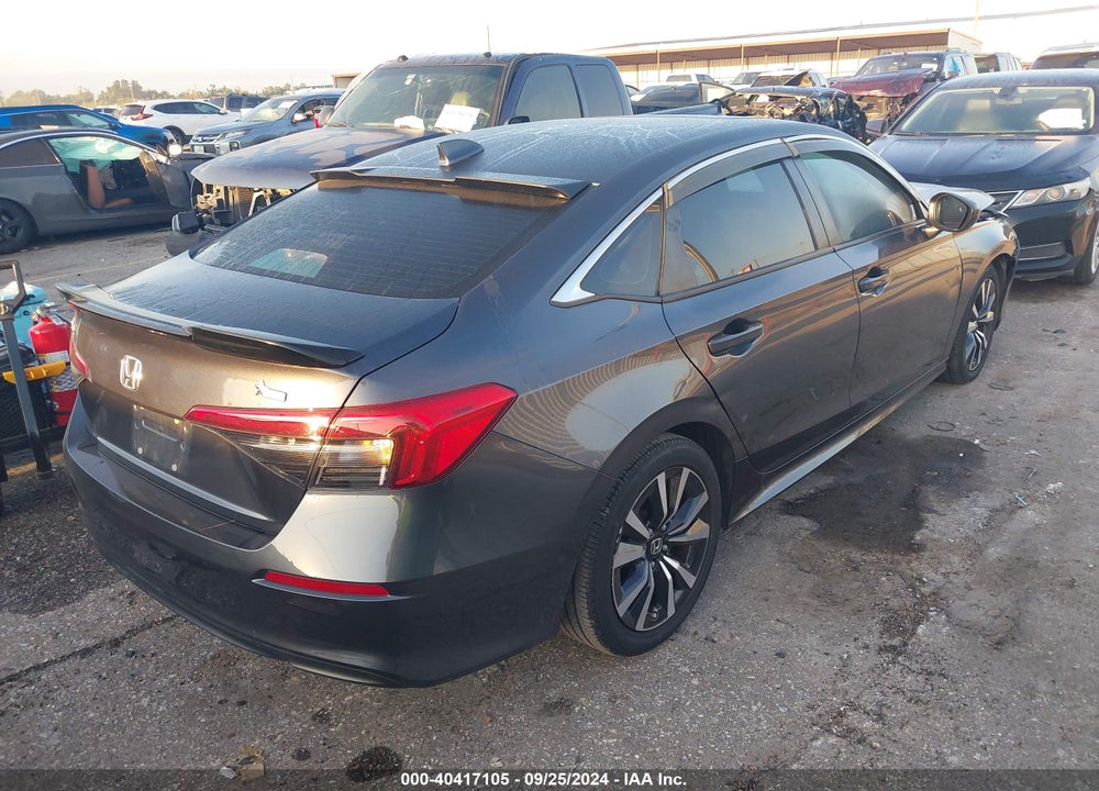 2022 HONDA CIVIC EX VIN: 2HGFE1F71NH312841