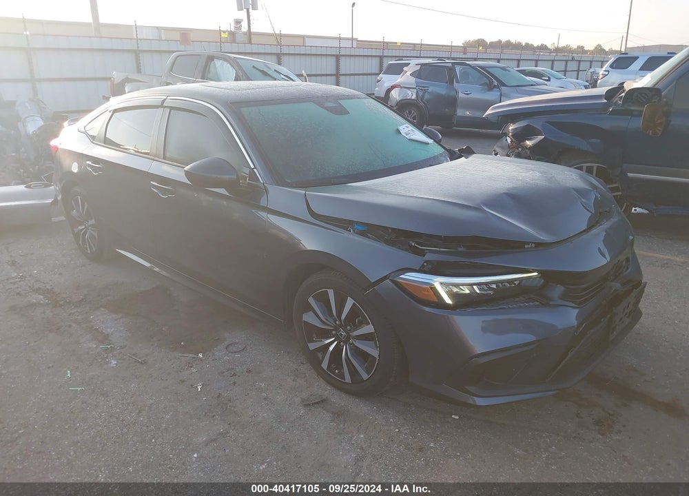 2022 HONDA CIVIC EX VIN: 2HGFE1F71NH312841