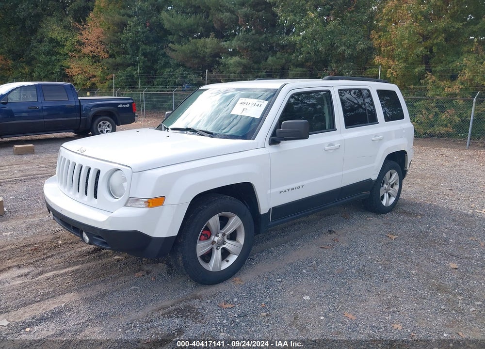 2012 JEEP PATRIOT LATITUDE VIN: 1C4NJRFB0CD578175