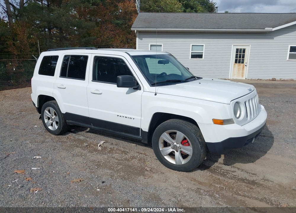 2012 JEEP PATRIOT LATITUDE VIN: 1C4NJRFB0CD578175