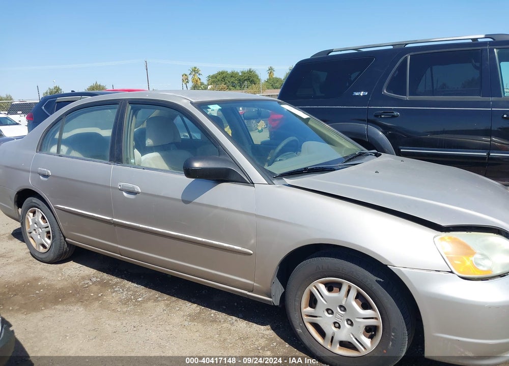 2002 HONDA CIVIC LX VIN: 2HGES165X2H613171