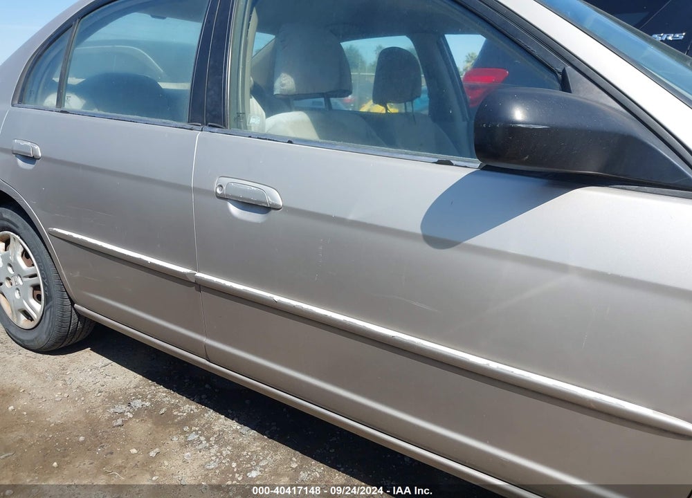 2002 HONDA CIVIC LX VIN: 2HGES165X2H613171