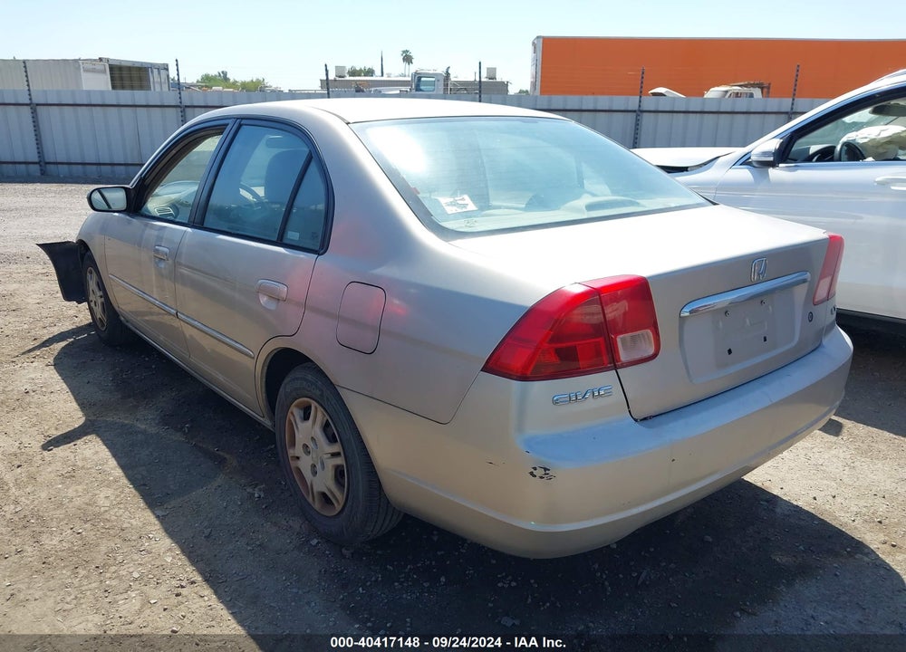 2002 HONDA CIVIC LX VIN: 2HGES165X2H613171