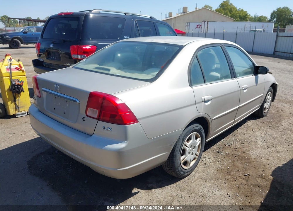 2002 HONDA CIVIC LX VIN: 2HGES165X2H613171