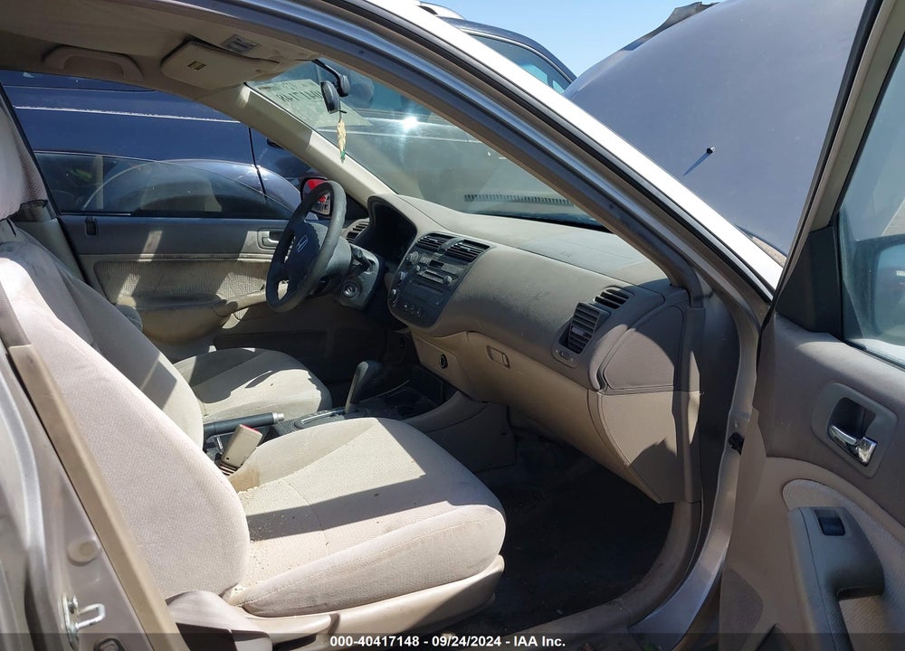 2002 HONDA CIVIC LX VIN: 2HGES165X2H613171
