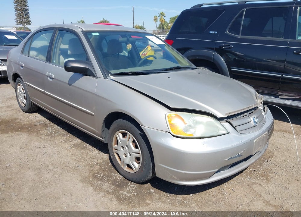 2002 HONDA CIVIC LX VIN: 2HGES165X2H613171