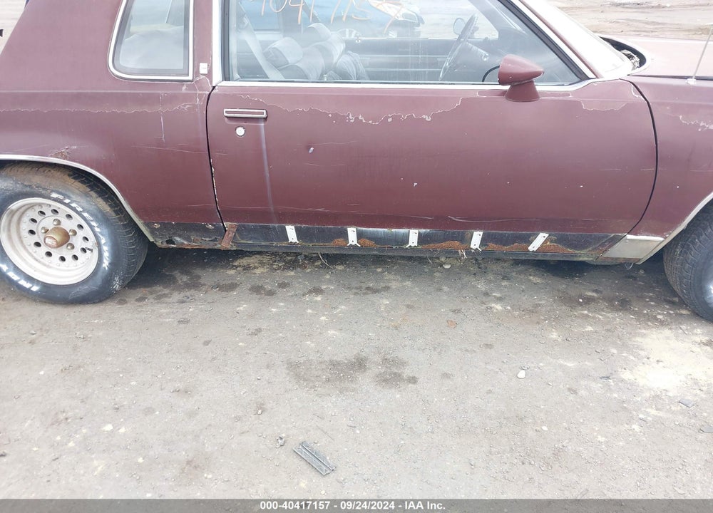 1986 OLDSMOBILE CUTLASS SUPREME BROUGHAM VIN: 2G3GM47Y6G2353163