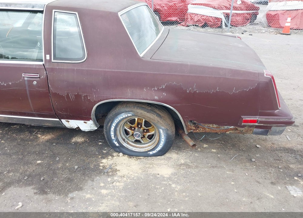 1986 OLDSMOBILE CUTLASS SUPREME BROUGHAM VIN: 2G3GM47Y6G2353163