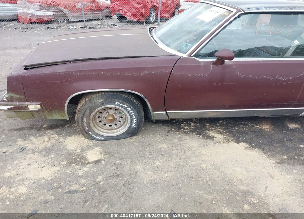 1986 OLDSMOBILE CUTLASS SUPREME BROUGHAM VIN: 2G3GM47Y6G2353163