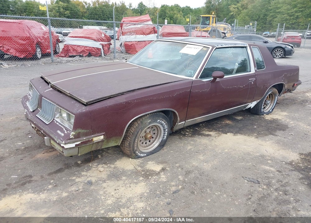 1986 OLDSMOBILE CUTLASS SUPREME BROUGHAM VIN: 2G3GM47Y6G2353163