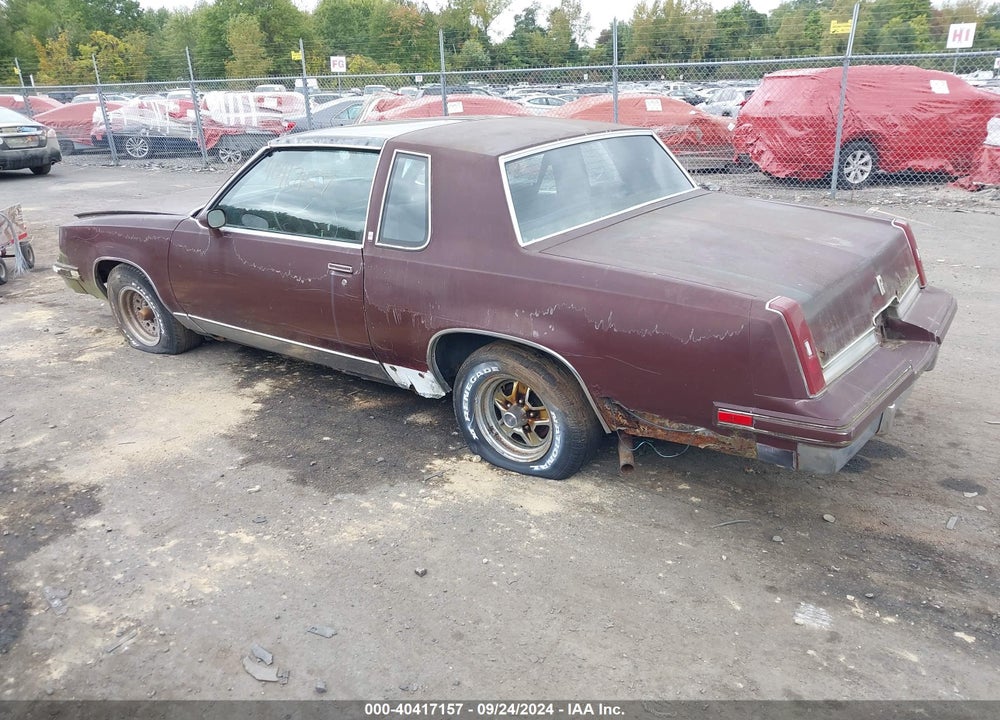 1986 OLDSMOBILE CUTLASS SUPREME BROUGHAM VIN: 2G3GM47Y6G2353163