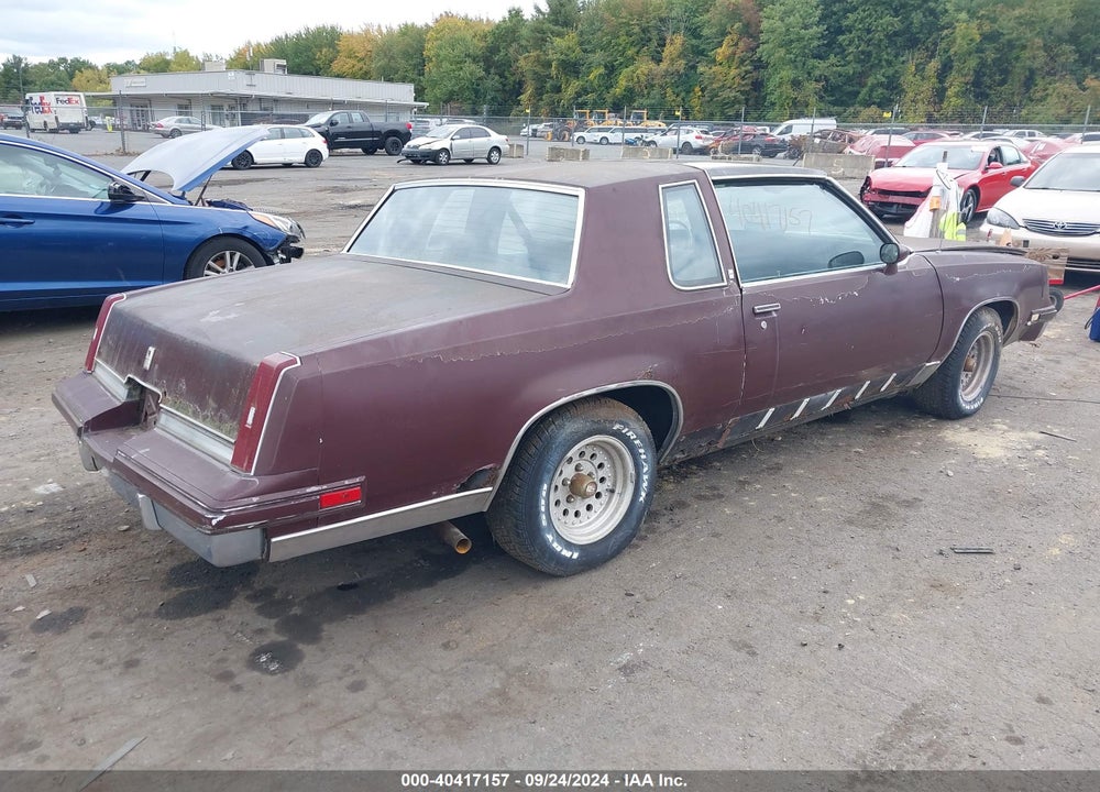 1986 OLDSMOBILE CUTLASS SUPREME BROUGHAM VIN: 2G3GM47Y6G2353163