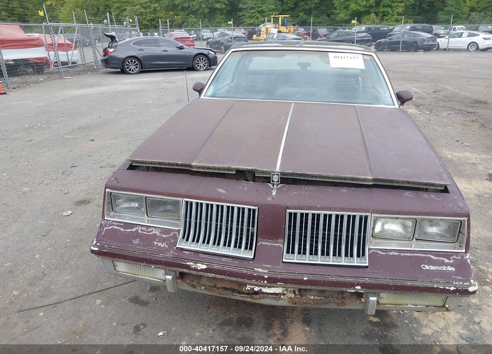 1986 OLDSMOBILE CUTLASS SUPREME BROUGHAM VIN: 2G3GM47Y6G2353163