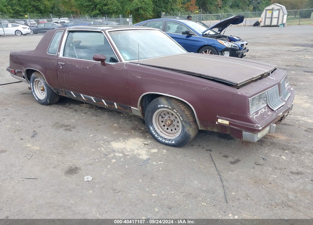 1986 OLDSMOBILE CUTLASS SUPREME BROUGHAM VIN: 2G3GM47Y6G2353163
