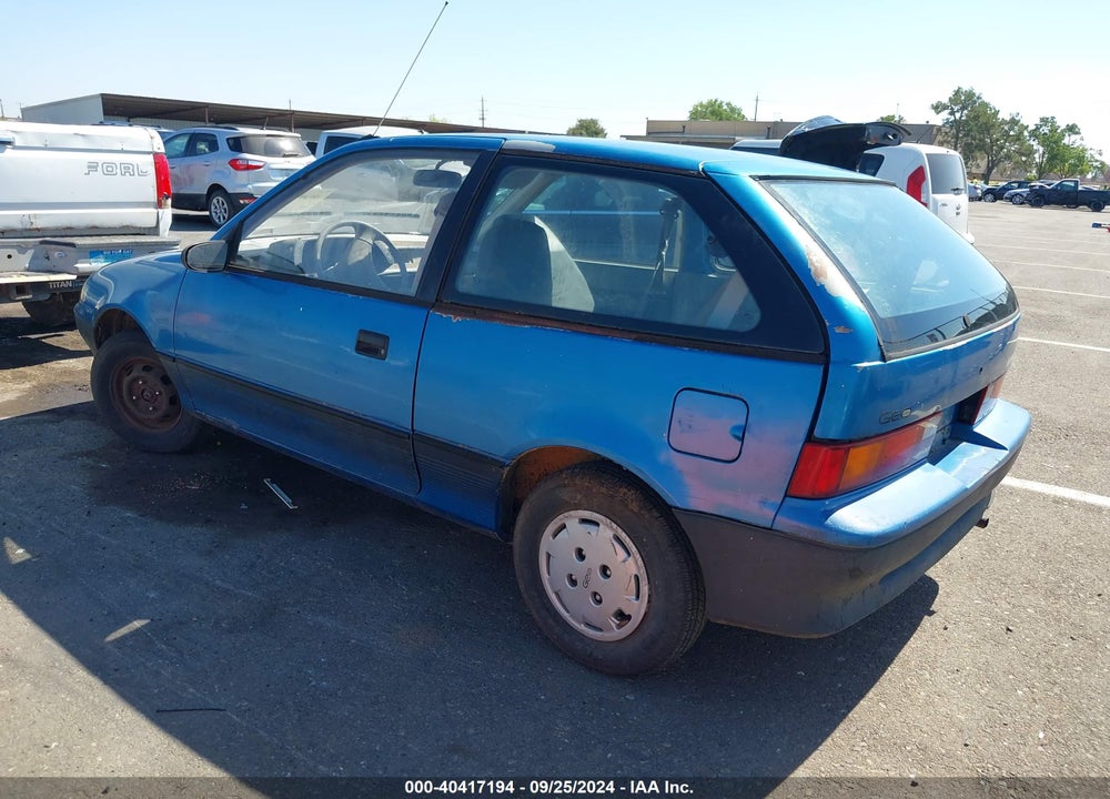 1990 GEO METRO LSI SPRINT CL VIN: 2C1MR2463L6027042