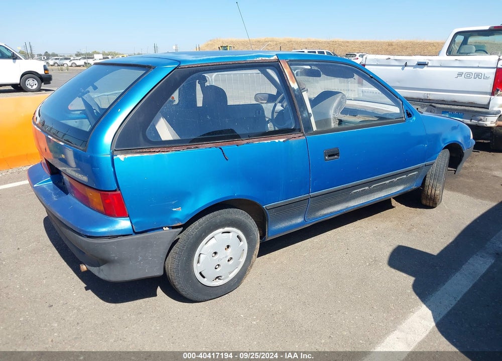 1990 GEO METRO LSI SPRINT CL VIN: 2C1MR2463L6027042