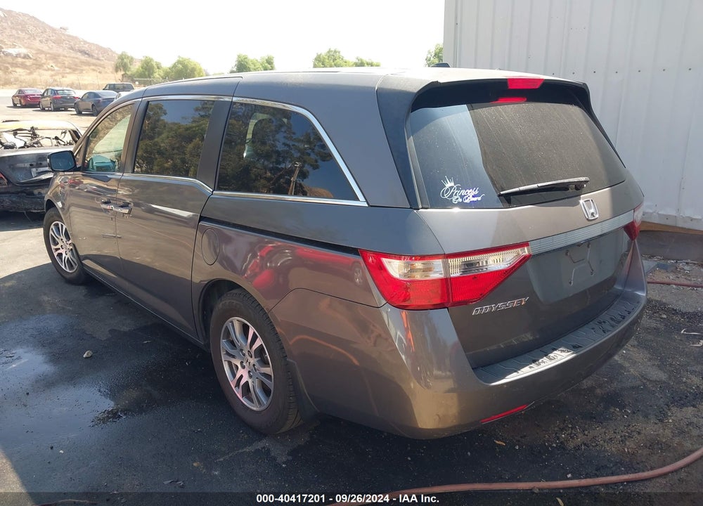 2012 HONDA ODYSSEY EX-L VIN: 5FNRL5H61CB013639