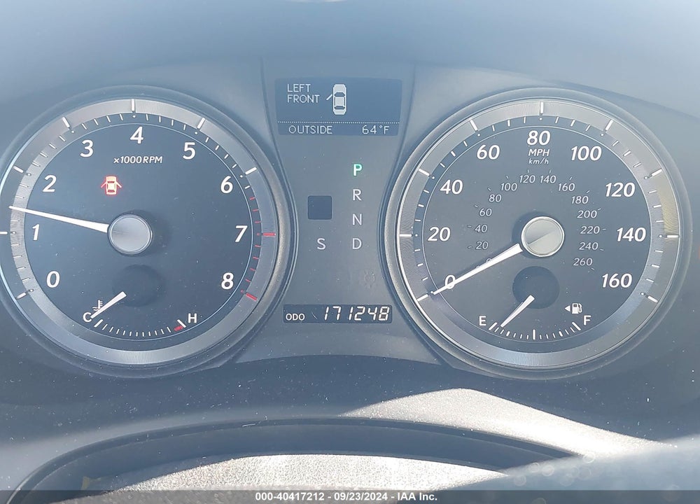 2008 LEXUS ES 350 VIN: JTHBJ46G782251789