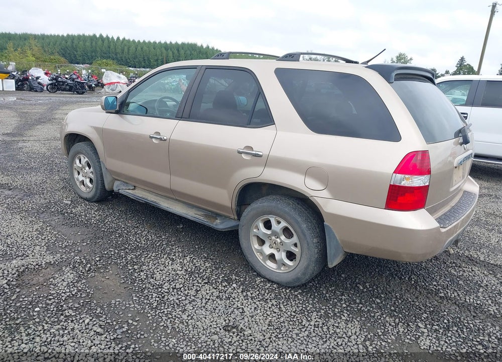 2002 ACURA MDX VIN: 2HNYD18692H516968