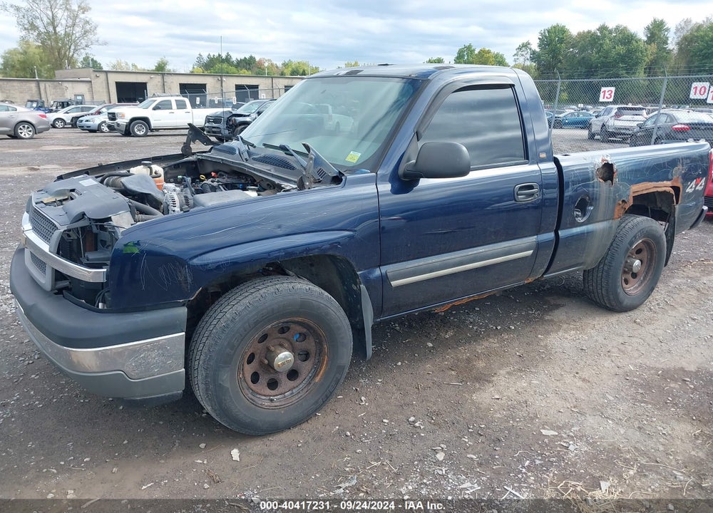 2005 CHEVROLET SILVERADO 1500 VIN: 1GCEK14V65Z139404