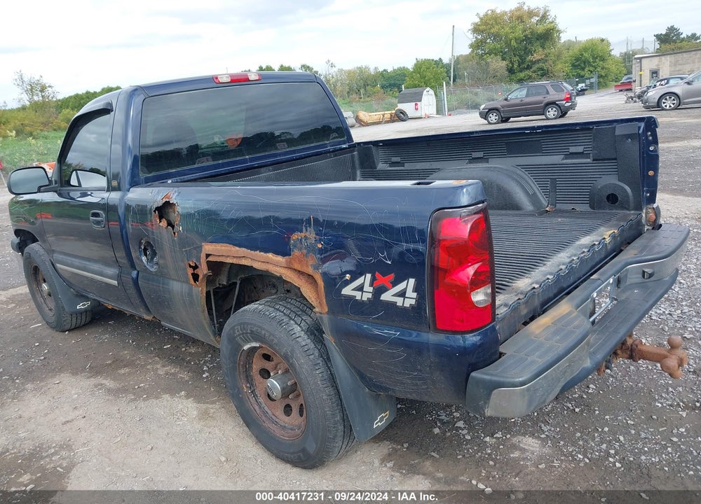 2005 CHEVROLET SILVERADO 1500 VIN: 1GCEK14V65Z139404