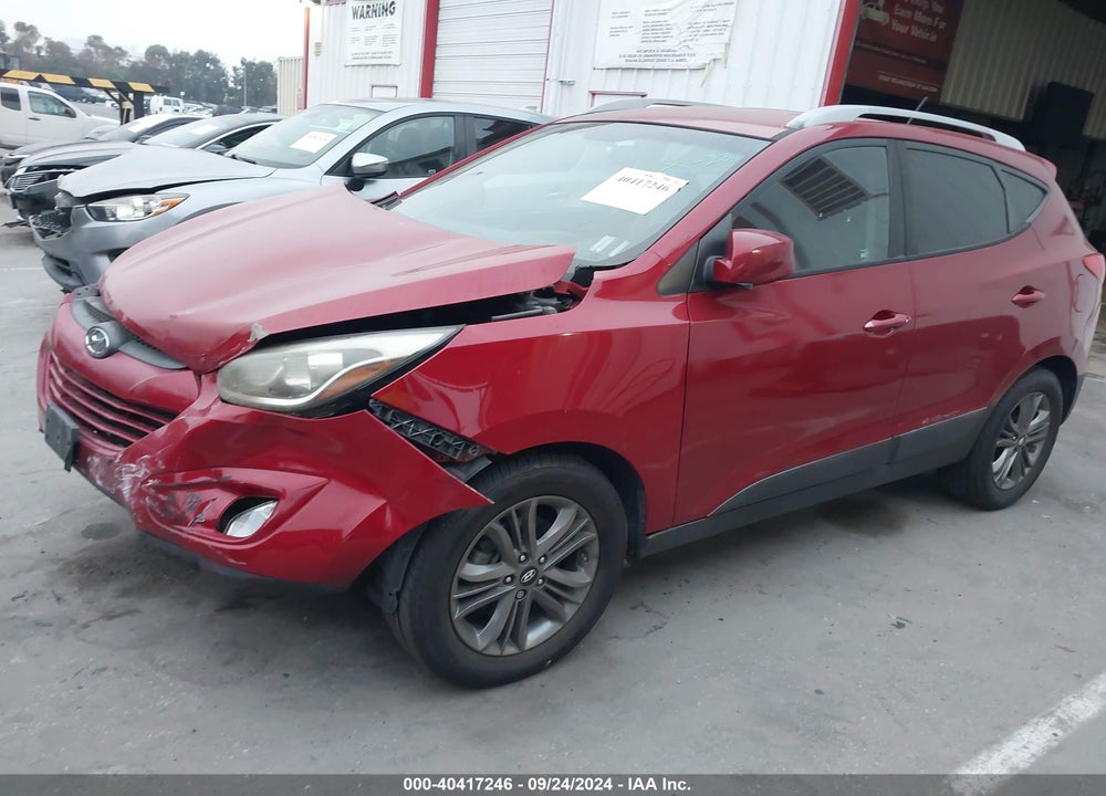 2015 HYUNDAI TUCSON SE VIN: KM8JUCAG6FU111199