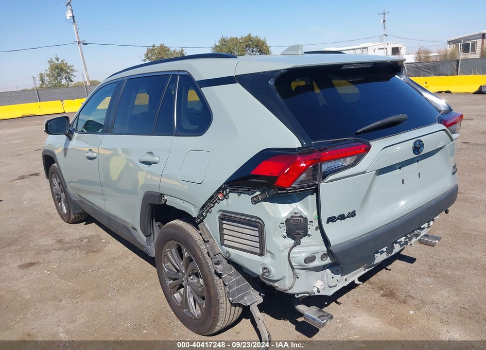 2022 TOYOTA RAV4 HYBRID XLE PREMIUM VIN: 4T3B6RFV5NU094359