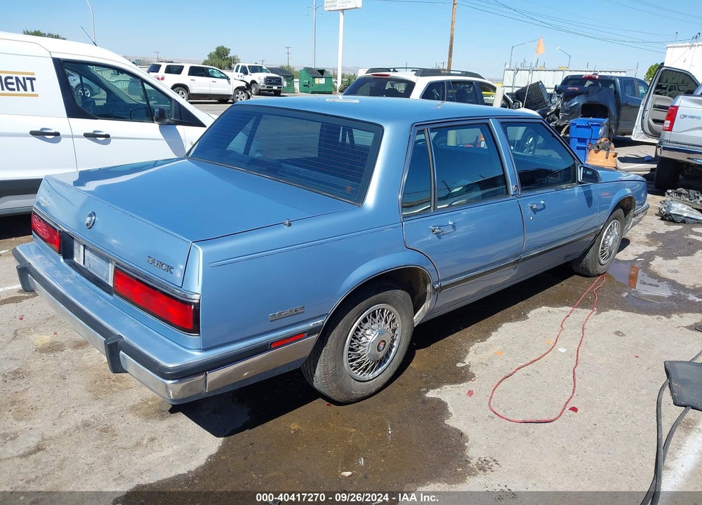 1989 BUICK LESABRE CUSTOM VIN: 1G4HP54C8KH531589