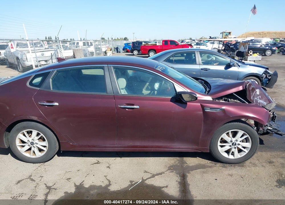 2016 KIA OPTIMA LX VIN: 5XXGT4L38GG056571
