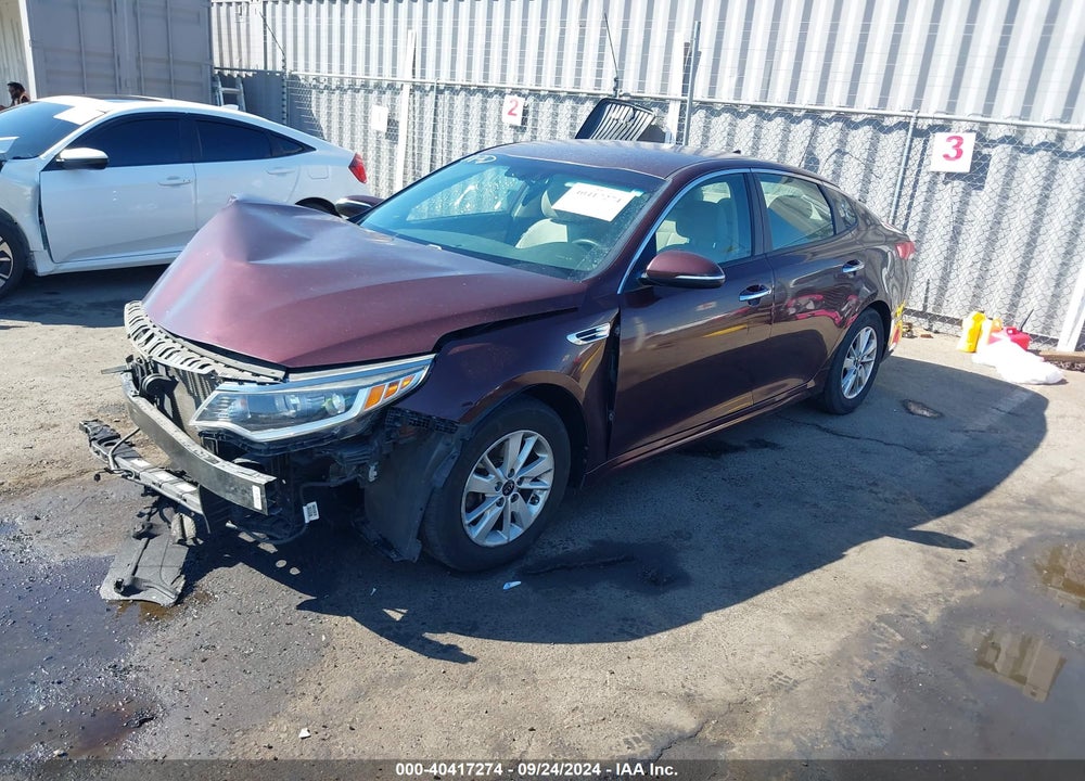 2016 KIA OPTIMA LX VIN: 5XXGT4L38GG056571