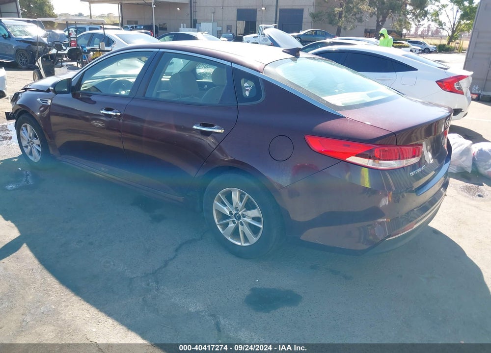 2016 KIA OPTIMA LX VIN: 5XXGT4L38GG056571